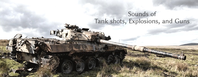 Sounds of Tank Shots, Explosions, and Guns（あまり売れないのでやけくそ半額セール実施中）