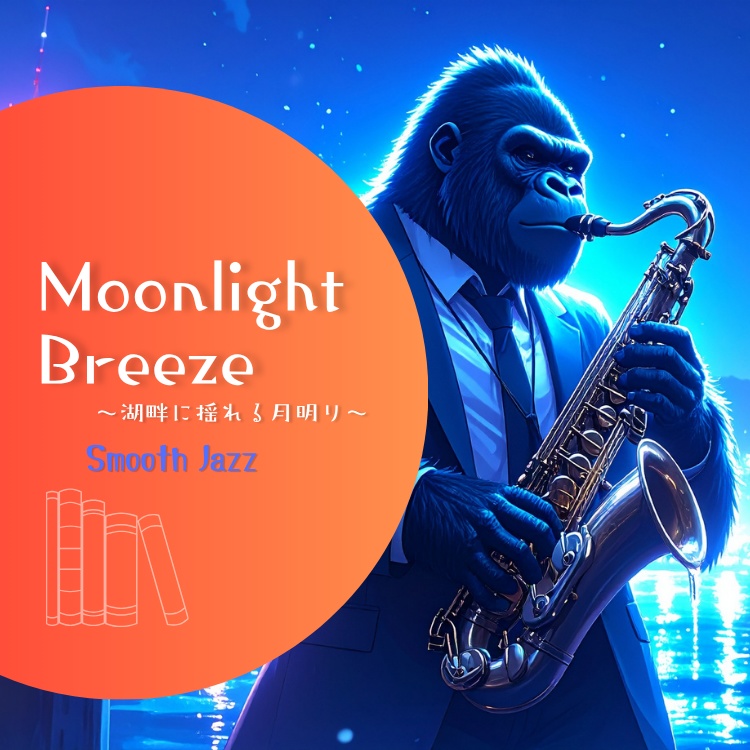 【フリーBGM / Free BGM】Moonlight Breeze ～潮風に揺れる月明り～ ｜ スムースジャズ / 夜の海・カフェ・リラックス用