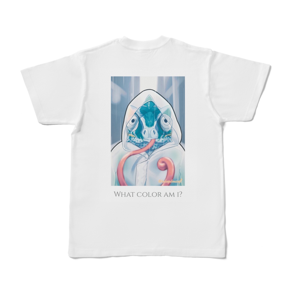 「私はカメレオン」Tシャツ