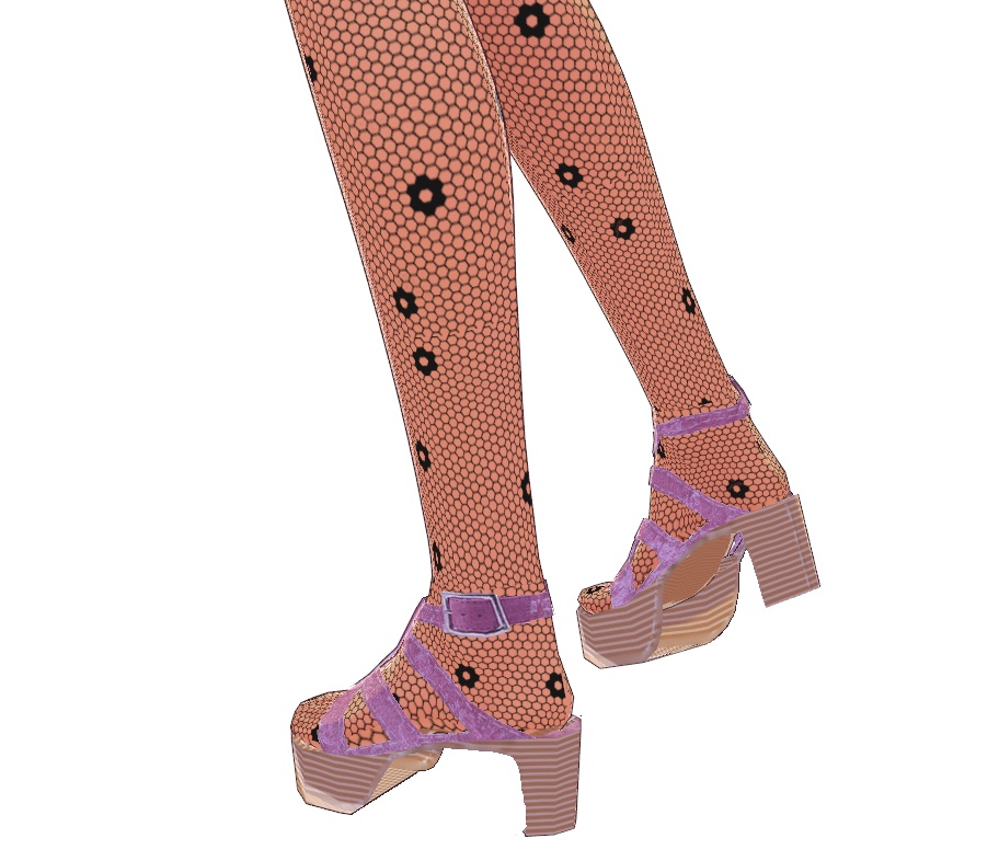 Cute Chunk Heels for Vroid Models