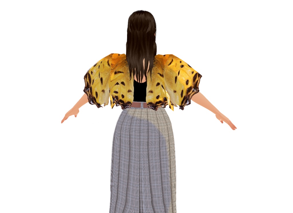 Butterfly wings for your Vroid models!