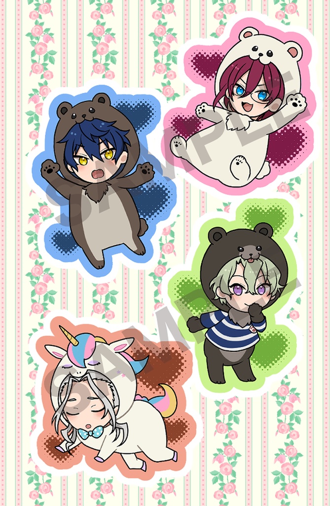 プライベートマスコットEdenクリアシール