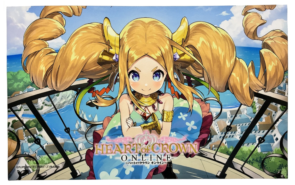 ハトクラプレイマット　HEART of CROWN Online ver