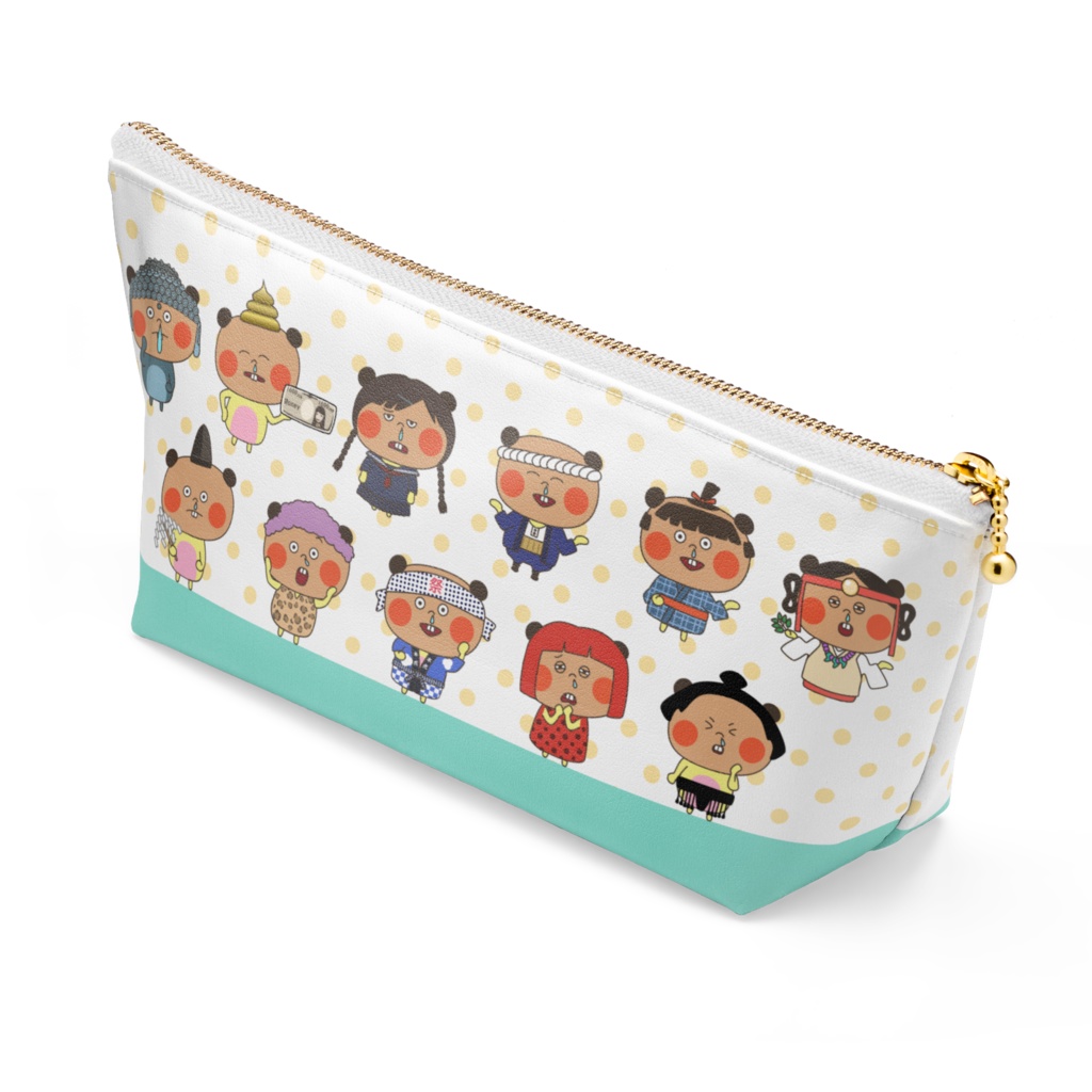 Hanamizu Ponko Pouch ぽんこオールスター