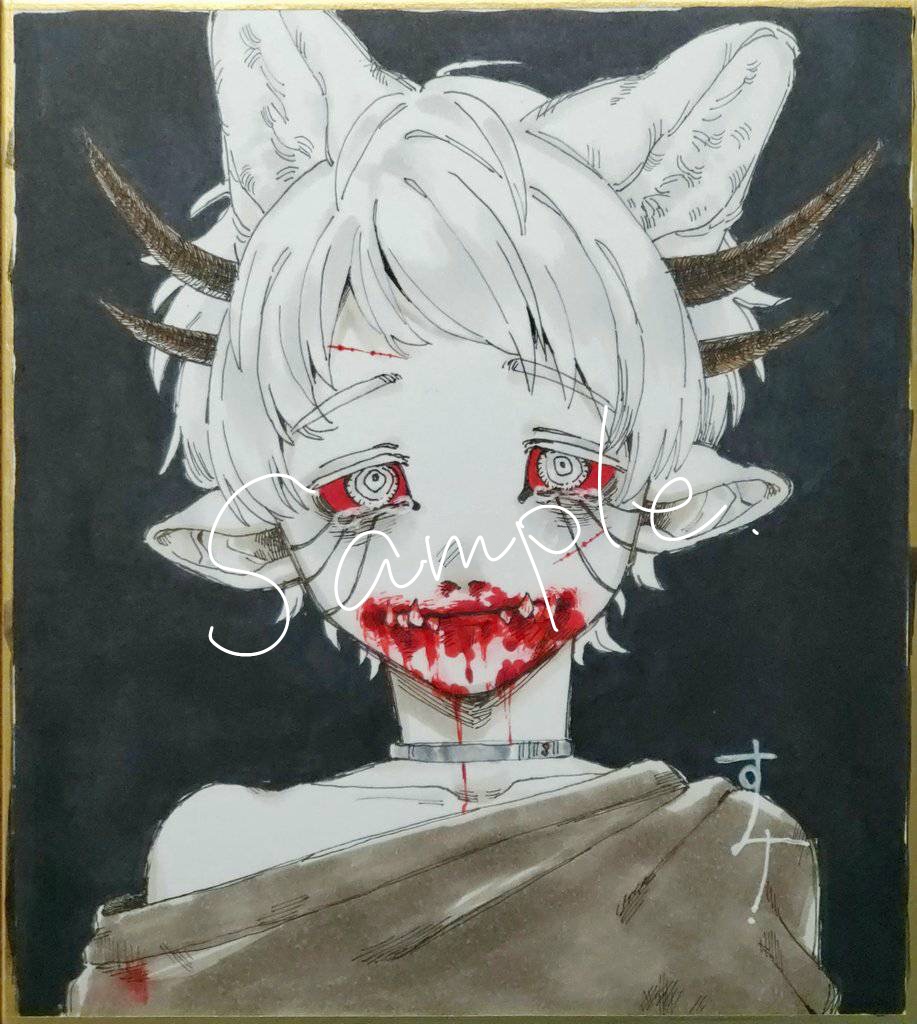 カイル（ミニ色紙原画）
