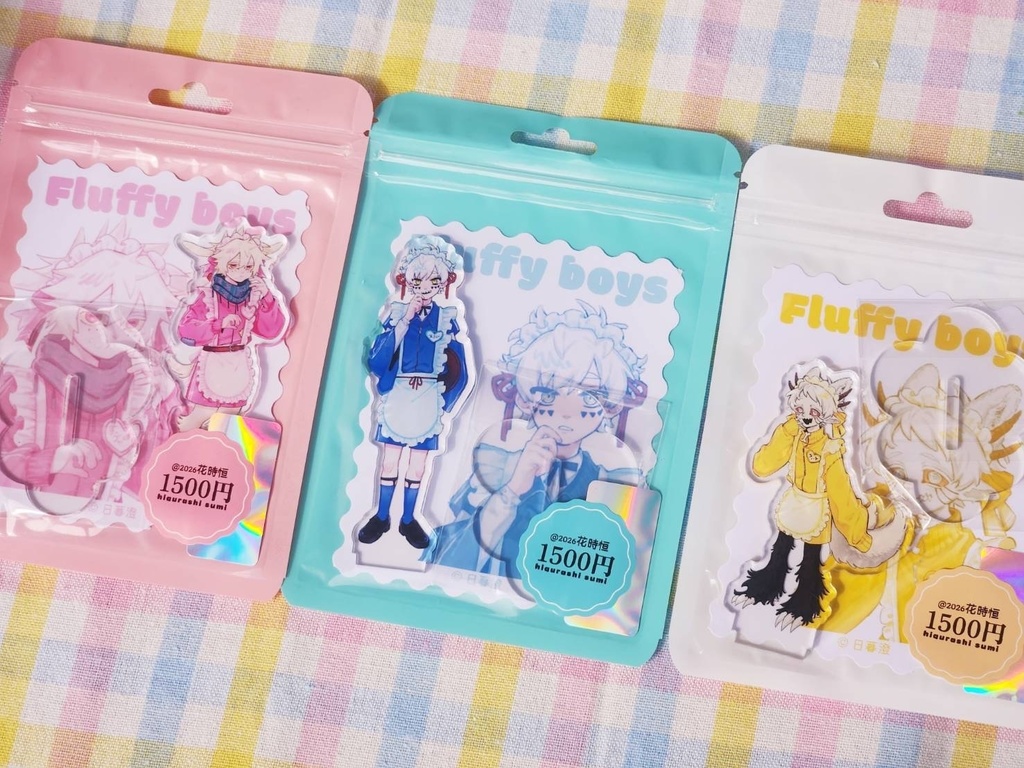 【Fluffy boys】アクリルスタンド