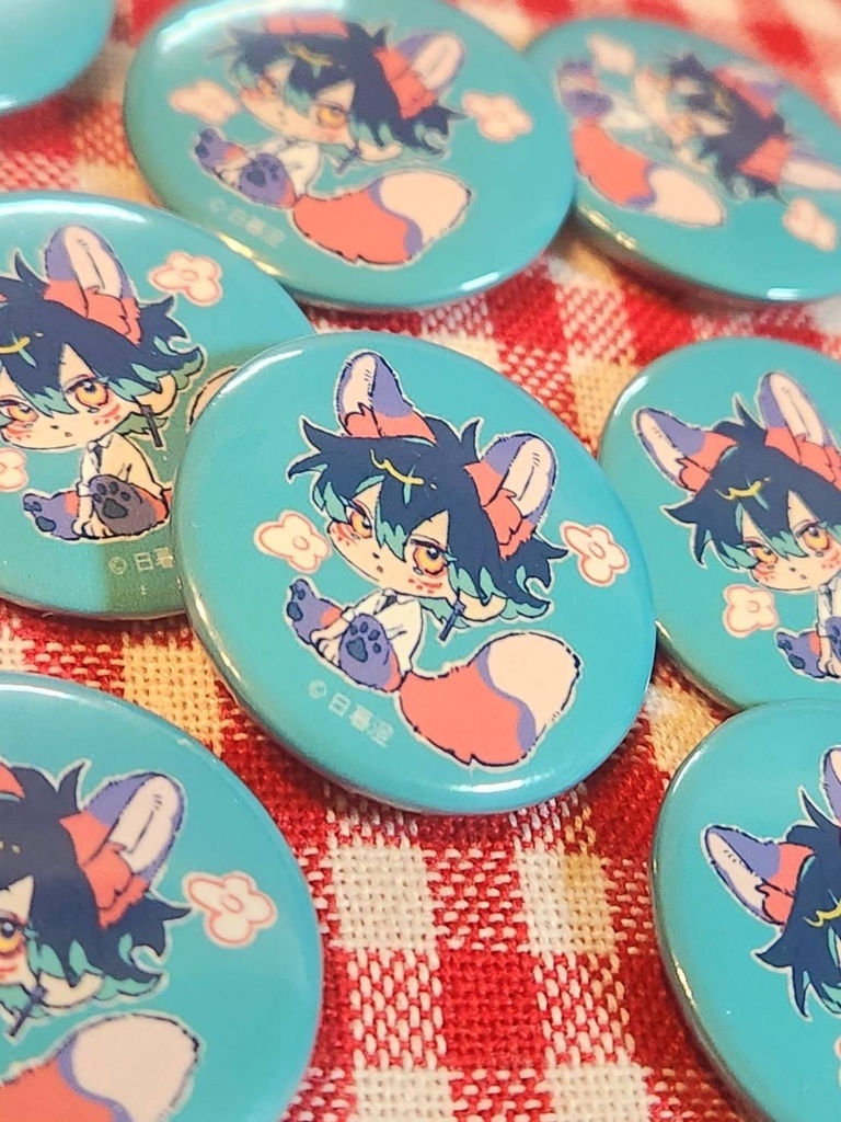 椿くん  缶バッジ