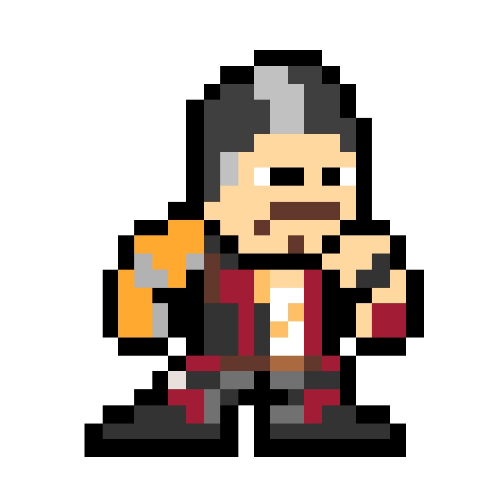 ロックマン風ドット絵｢APEX ヒューズ(Fuse)｣