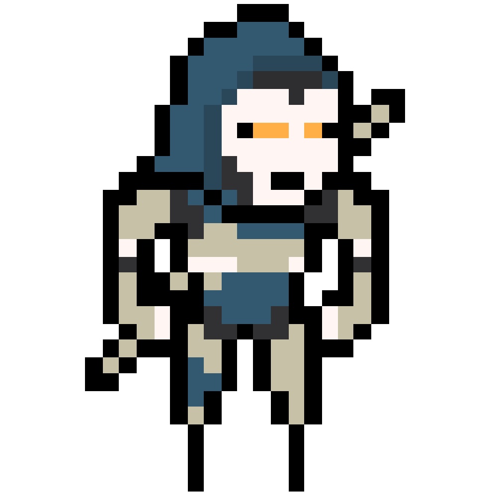 ロックマン風ドット絵｢APEX アッシュ(Ash)｣