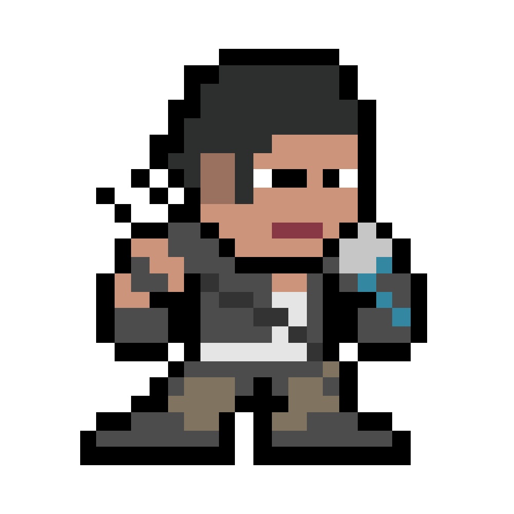 ロックマン風ドット絵｢APEXマッドマギー(Mad Maggie)｣
