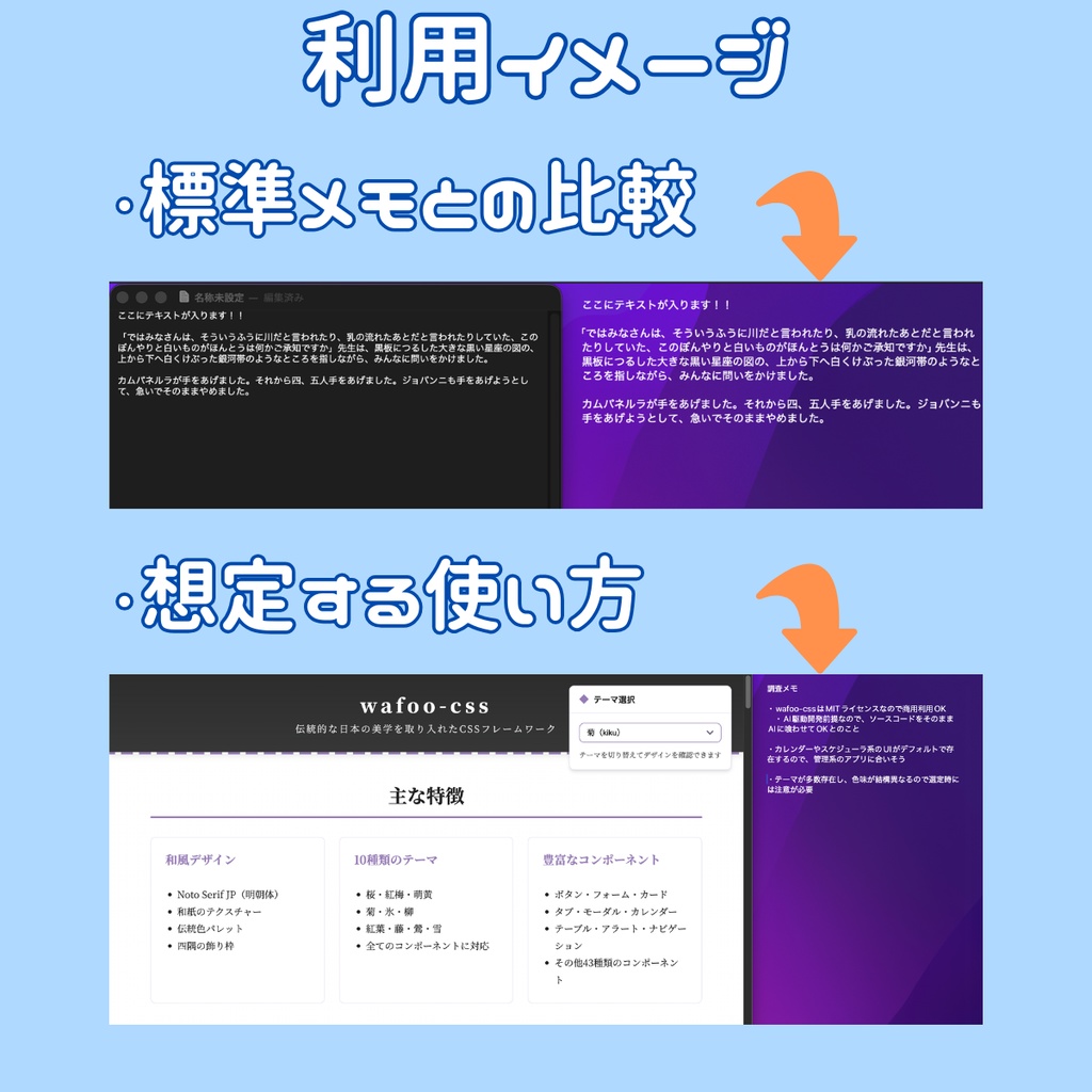 透けメモ for macOS