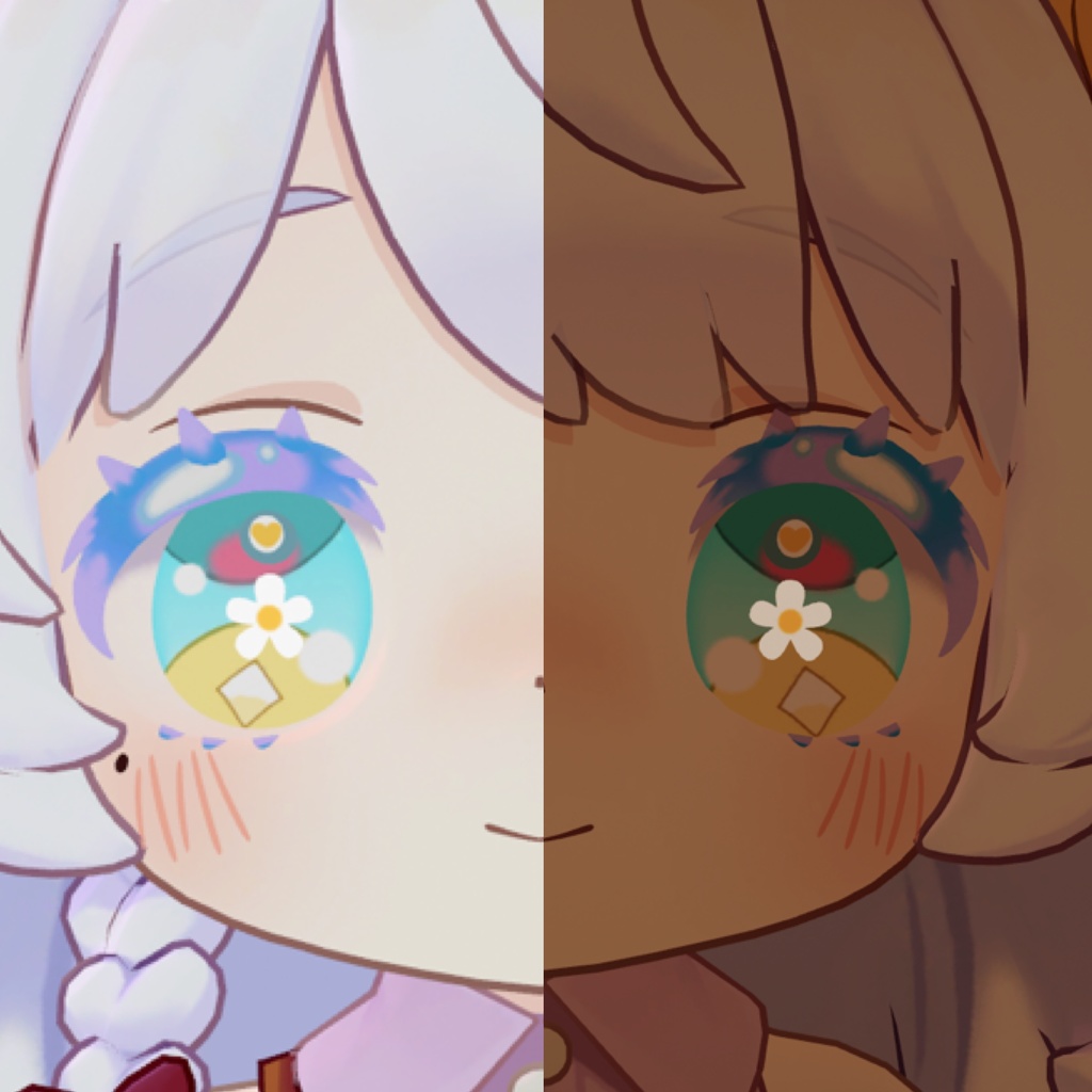 SHRI、コロネ専用アイテクスチャ『メルヘンアイテクスチャ+まつげ』