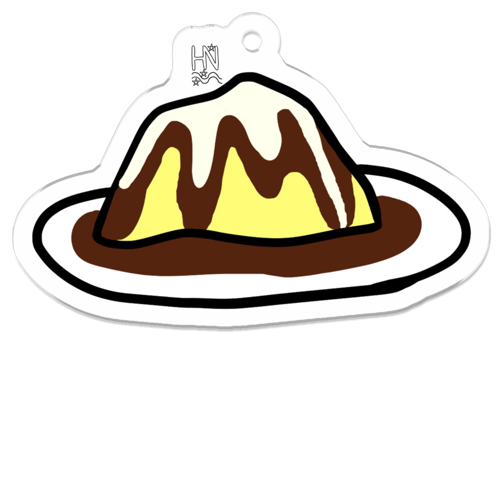 オムライスアクキー