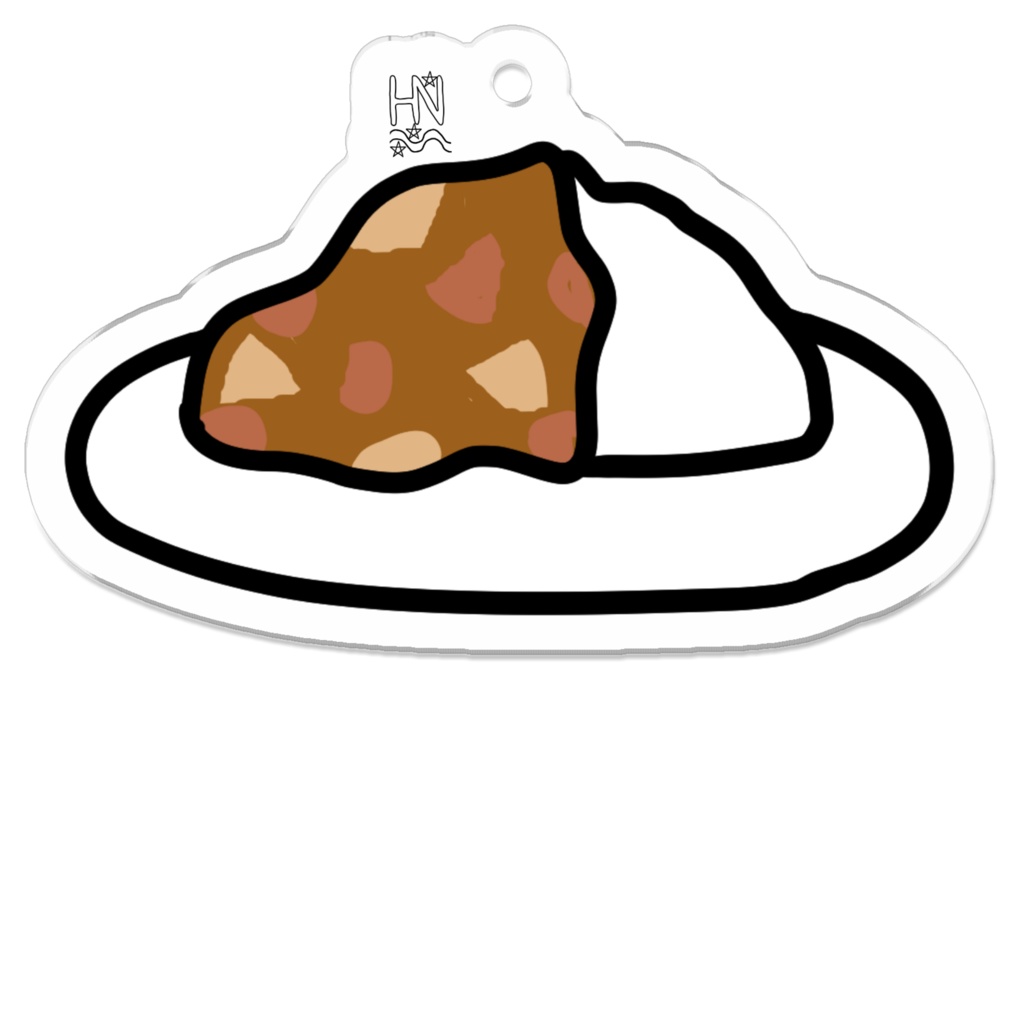 カレーライスアクキー