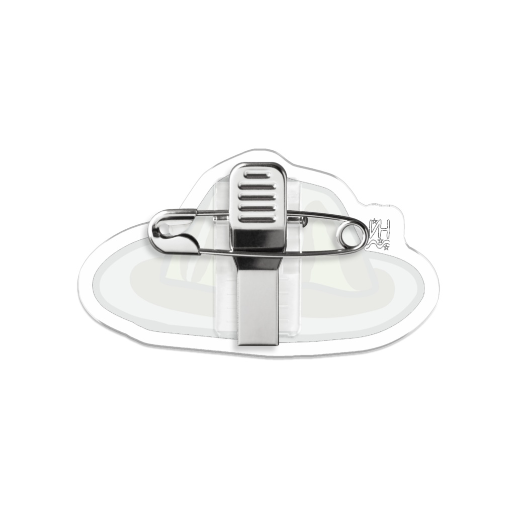 オムライスアクリルバッジ