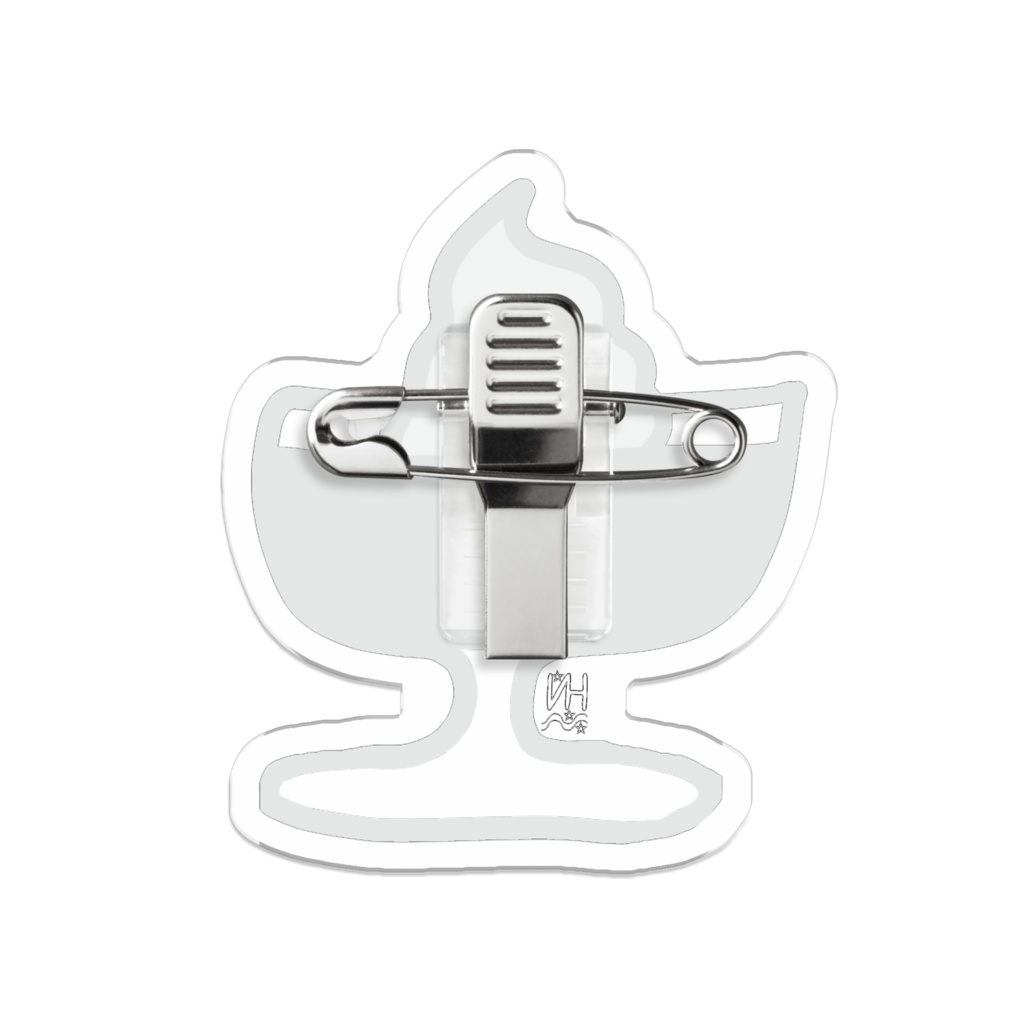 コーヒーゼリーアクリルバッジ