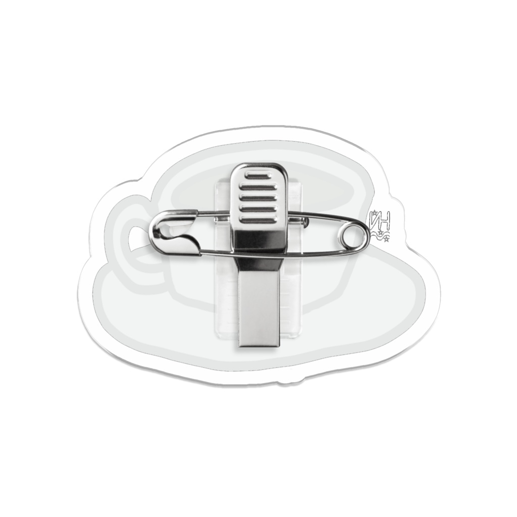 コーヒーアクリルバッジ