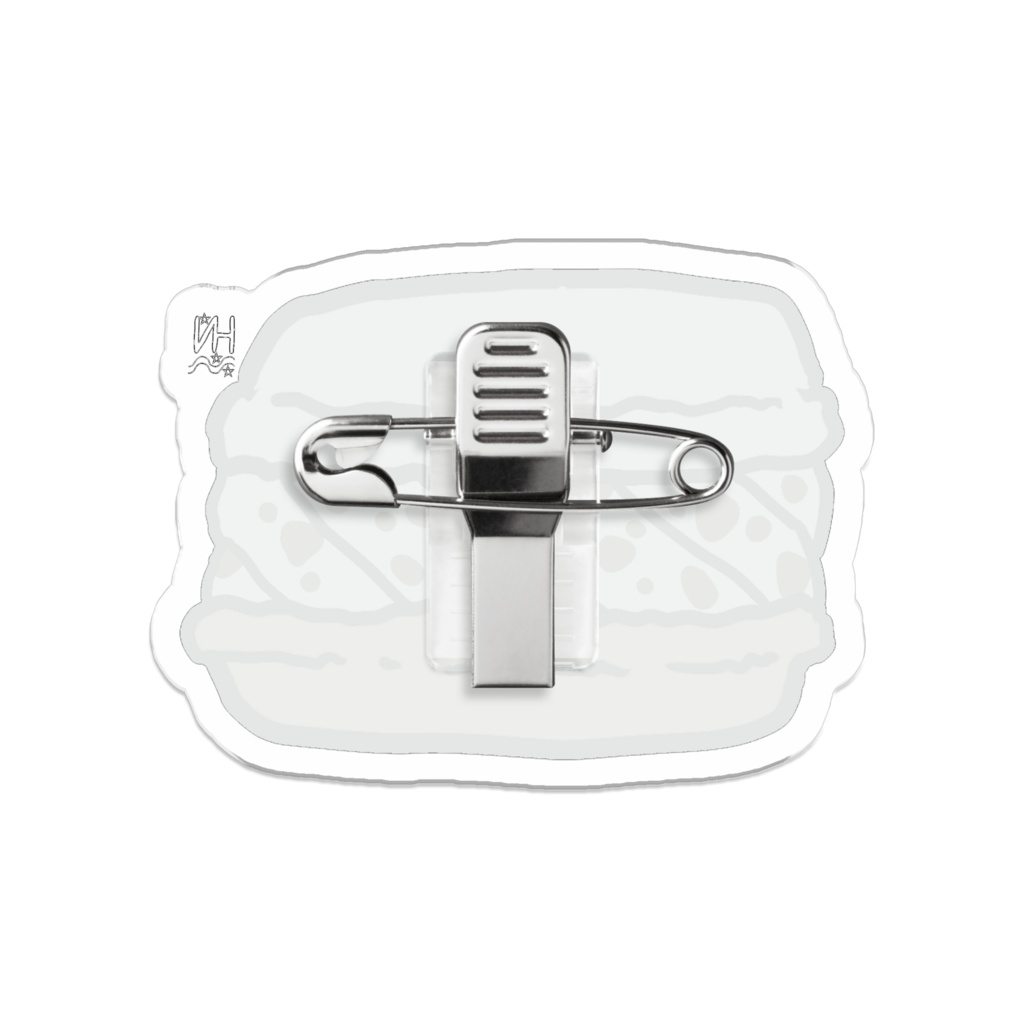 いちごチョコマカロンアクリルバッジ