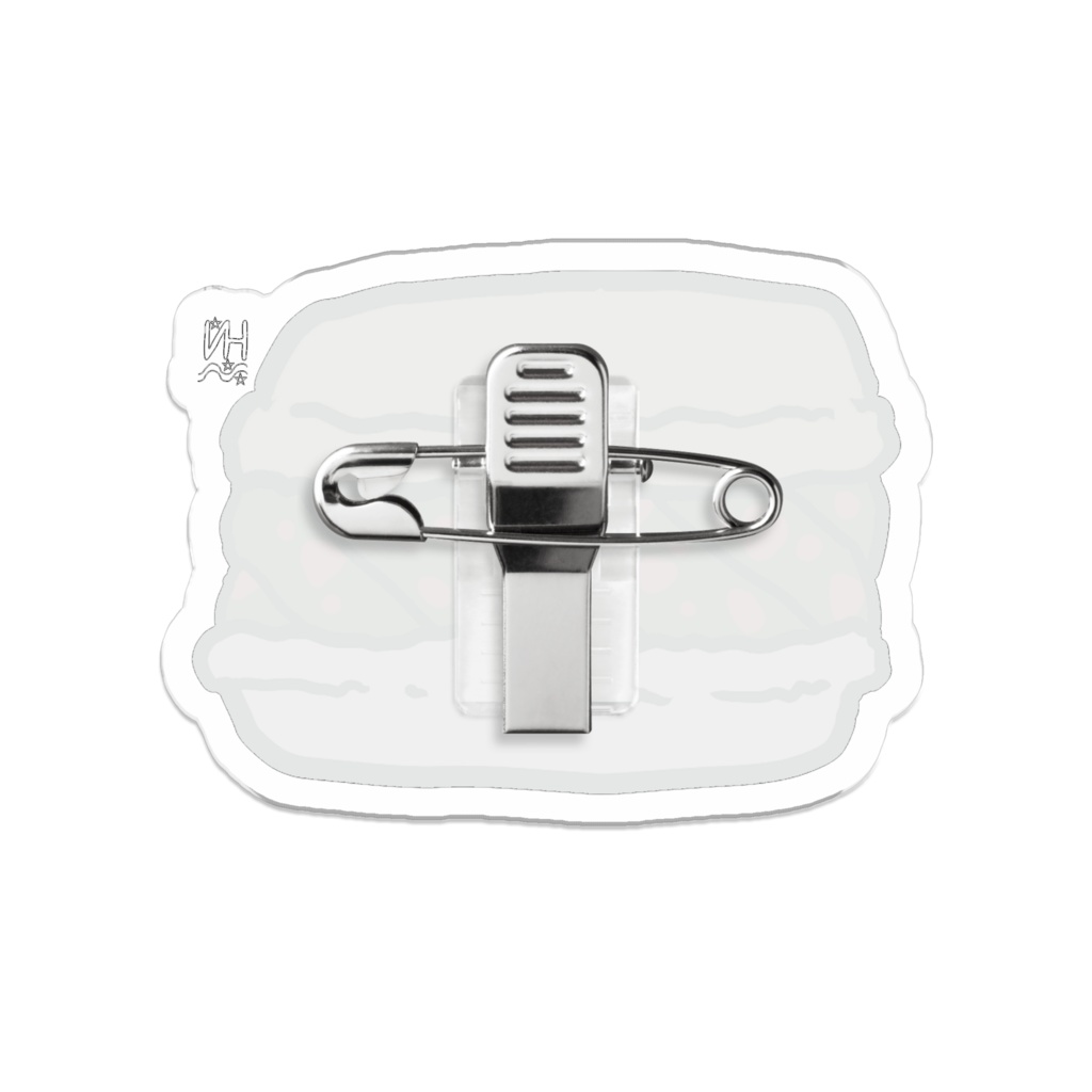 フランボワーズショコラマカロンアクリルバッジ