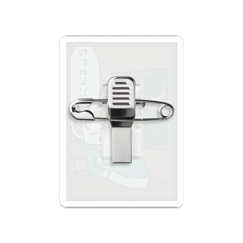 かふぇおの眠れない夜アクリルバッジ