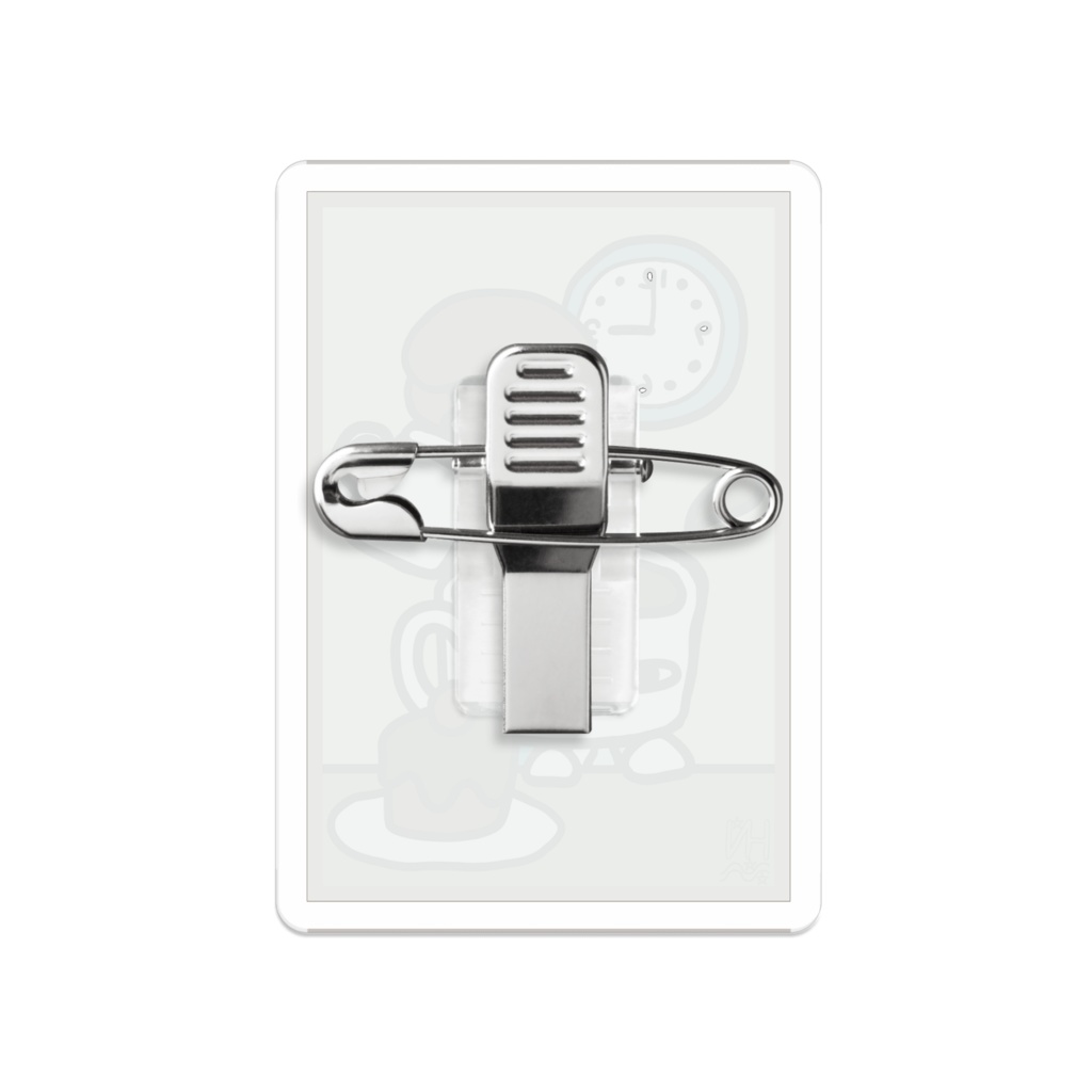 コーヒータイムアクリルバッジ