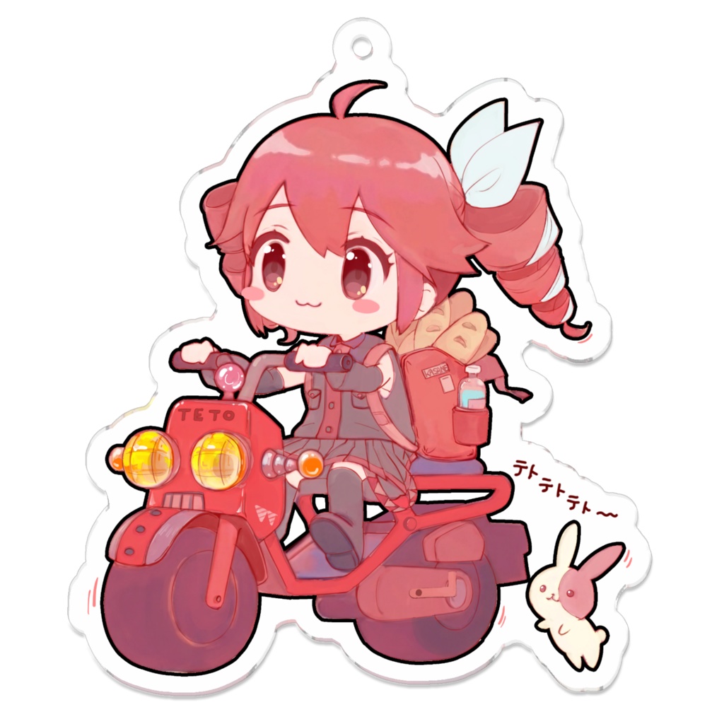 テトさん＆バイクアクキーAタイプ