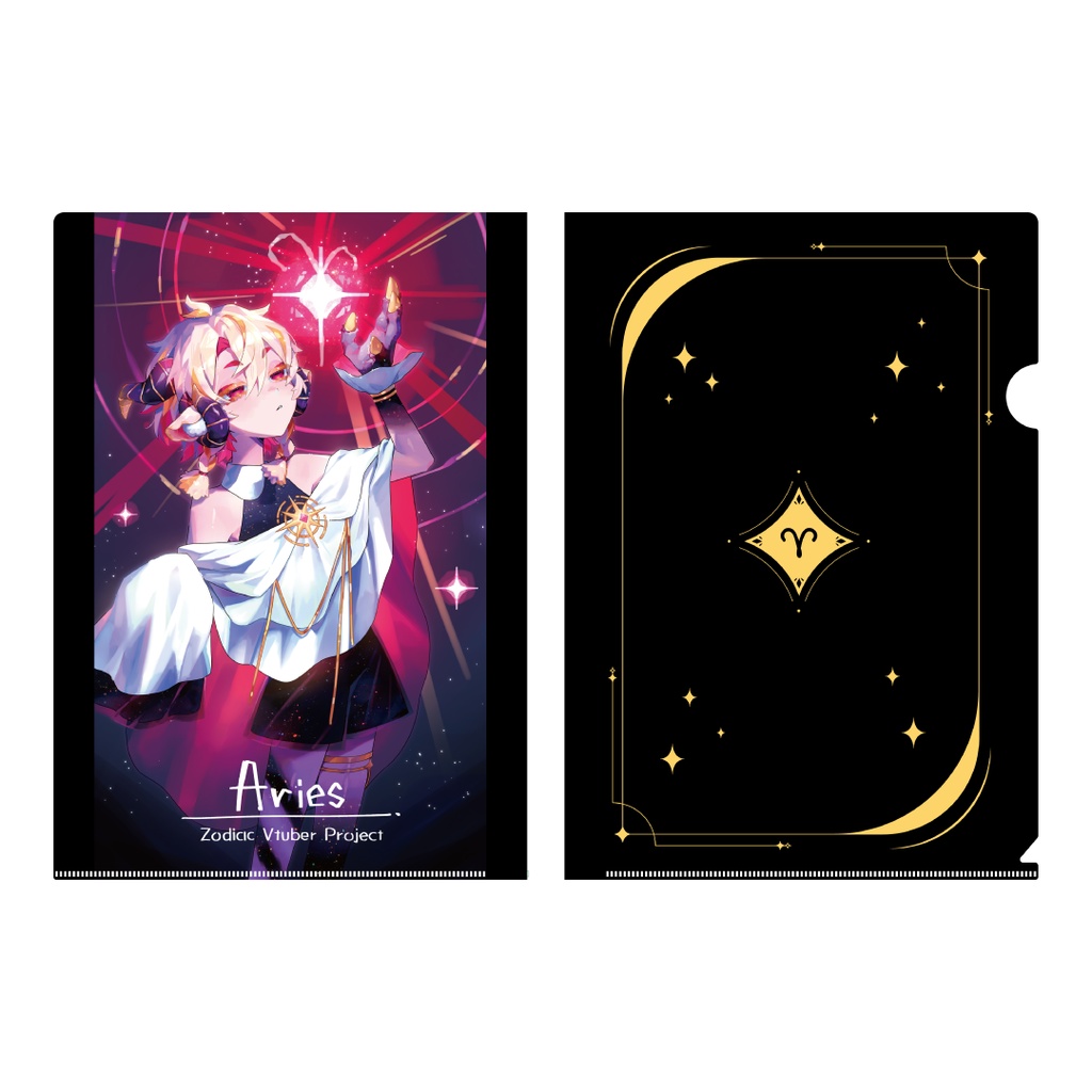 【12星座VTuber企画】A4クリアファイル