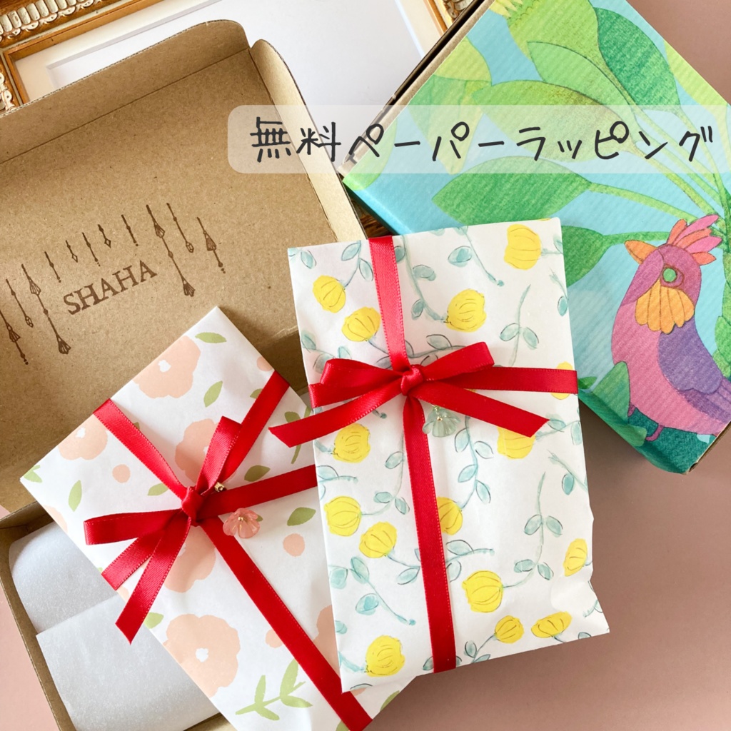 林原美術館所蔵「金梨子地葵紋散鞘合口短刀拵」モチーフのイヤーカフ