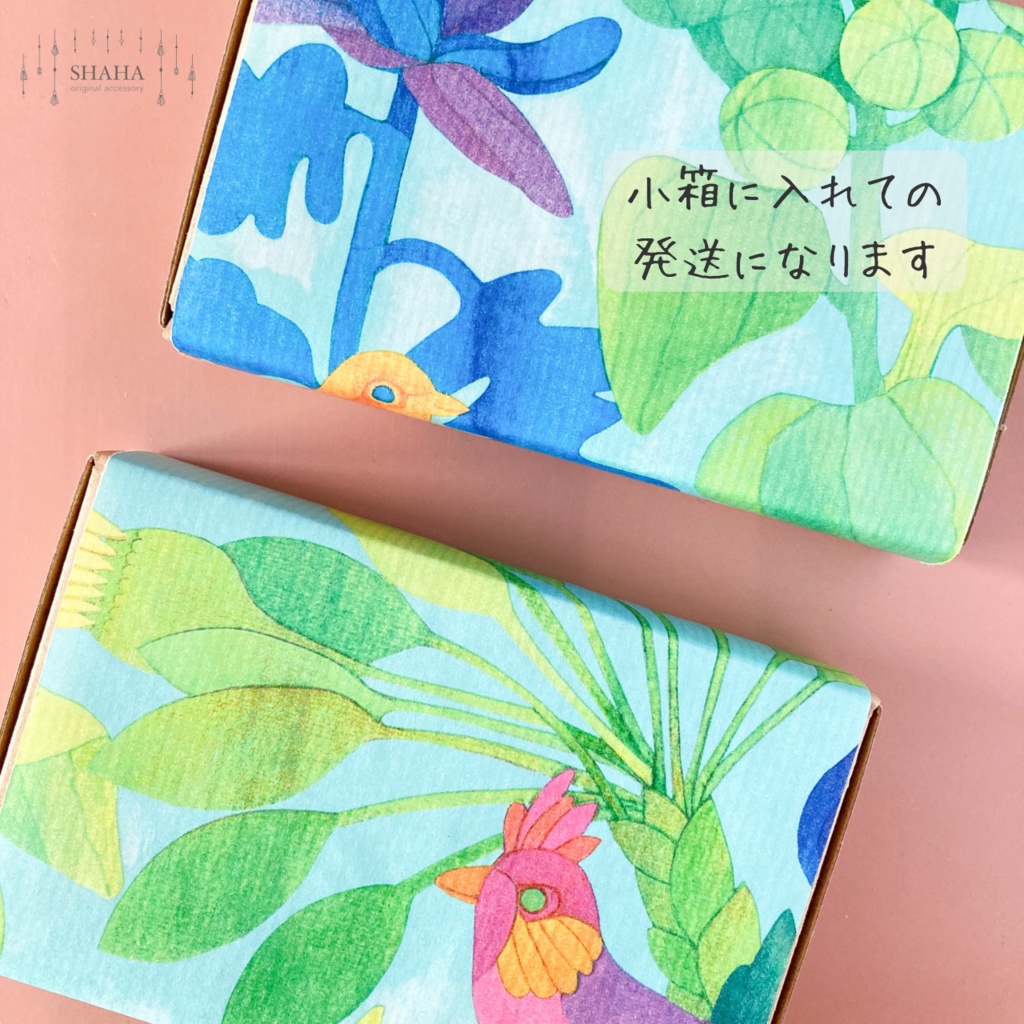 林原美術館所蔵「金梨子地葵紋散鞘合口短刀拵」モチーフのイヤーカフ