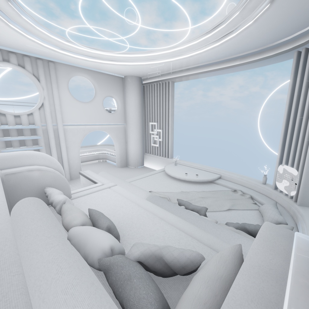 【VRC向けワールド】ORBIT LOUNGE