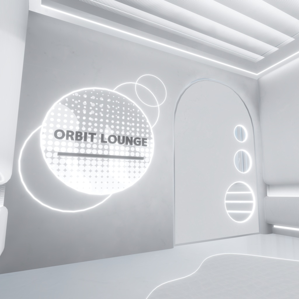 【VRC向けワールド】ORBIT LOUNGE