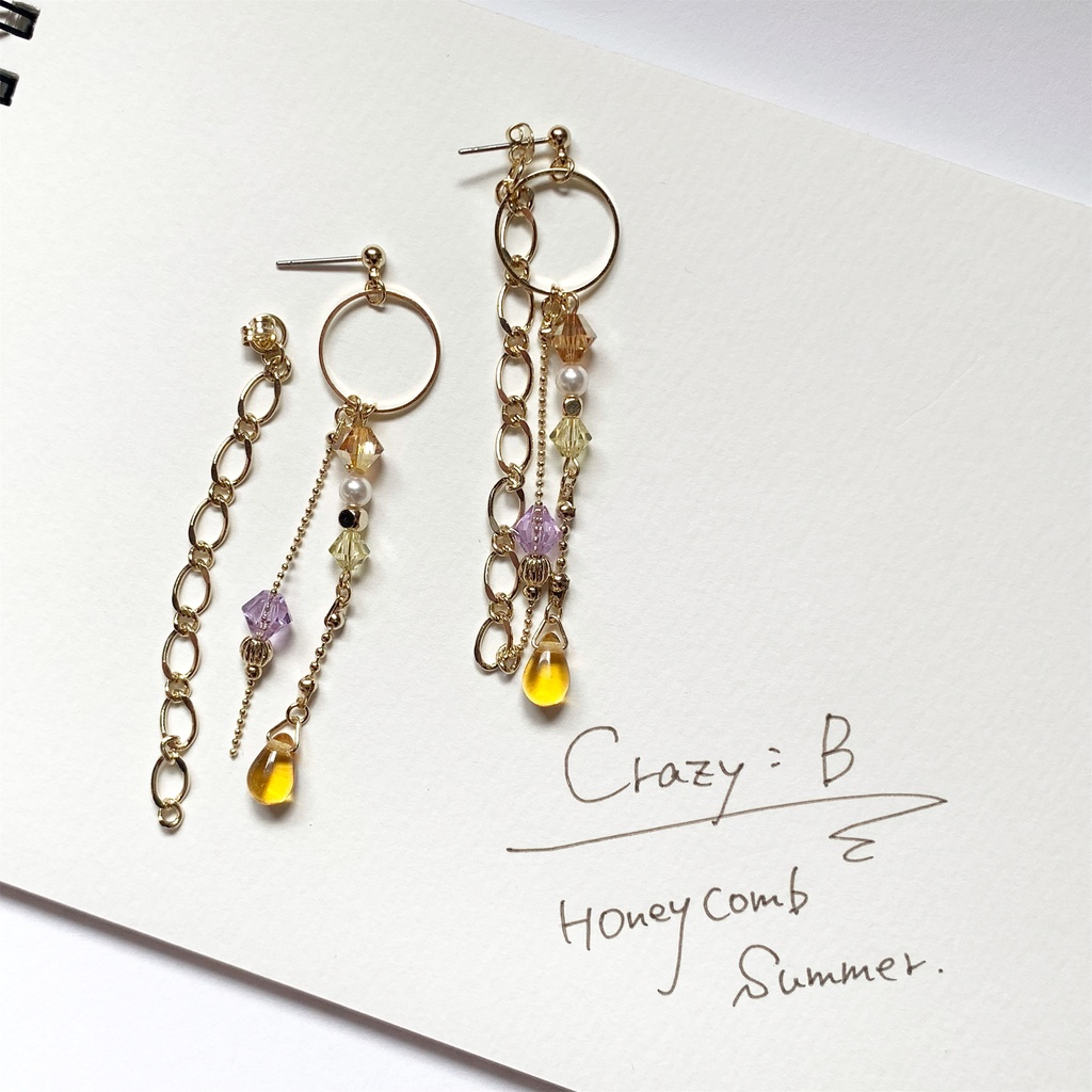 Crazy:B Honeycomb Summerイメージ 揺れる2wayピアス/イヤリング