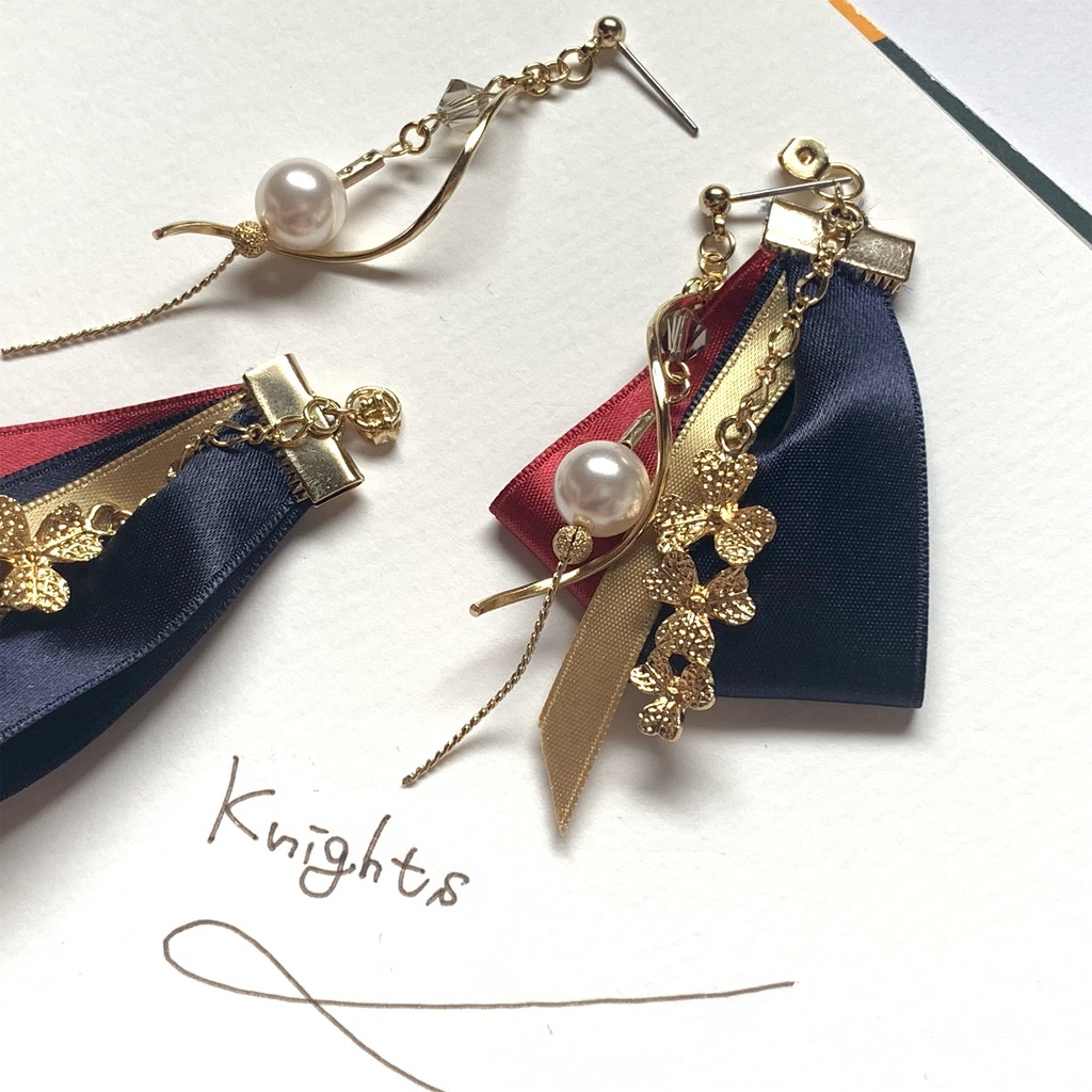 【再販※在庫限り】Knights Little Romanceイメージ 揺れる2wayピアス/イヤリング