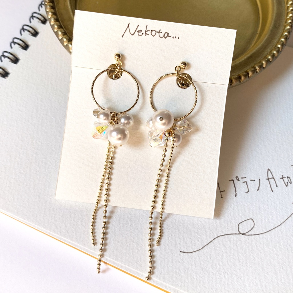 √AtoZ デートプランAtoZ ver.スタステ4thイメージ 揺れる2wayピアス/イヤリング