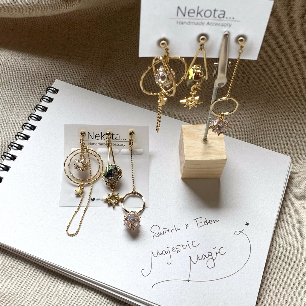 FUSION Switch×Eden Majestic Magicイメージ 揺れる2wayピアス/イヤリング