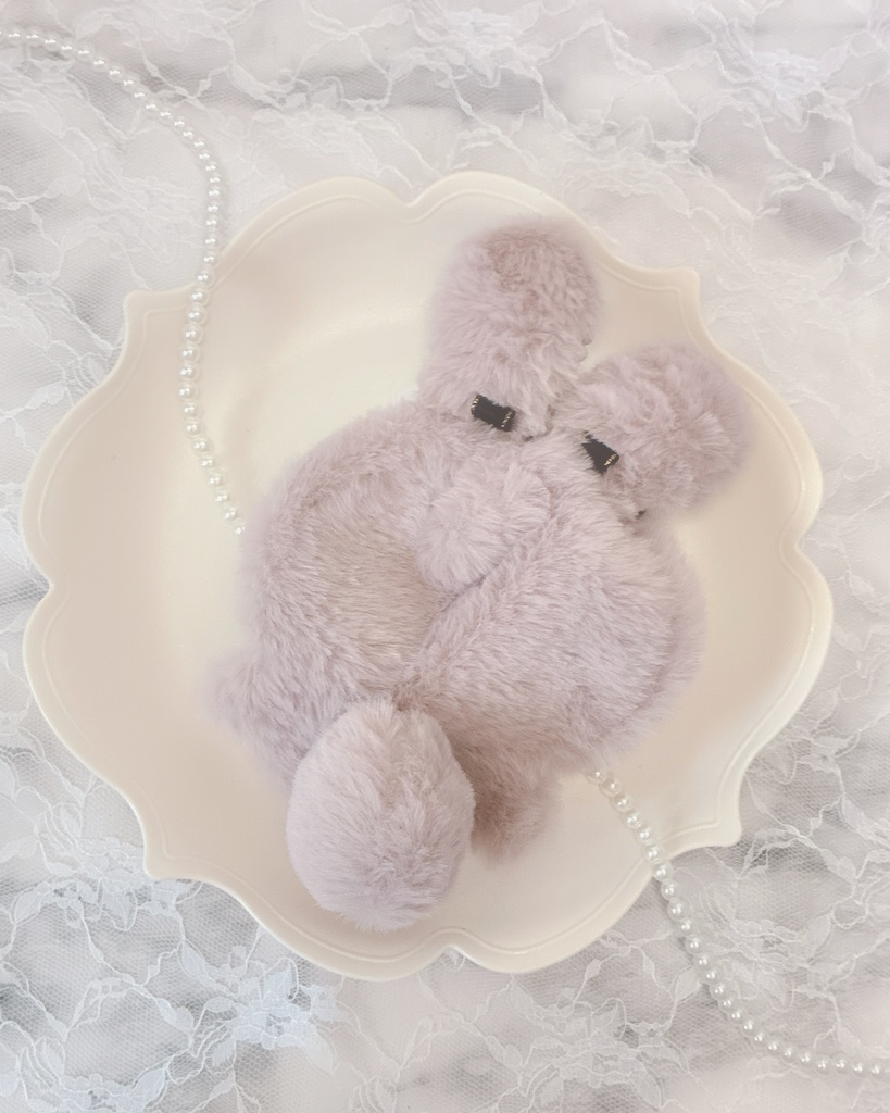 ぬい服 10cm 着ぐるみ うさぎ ピンク ブラック ホワイト ゴールド