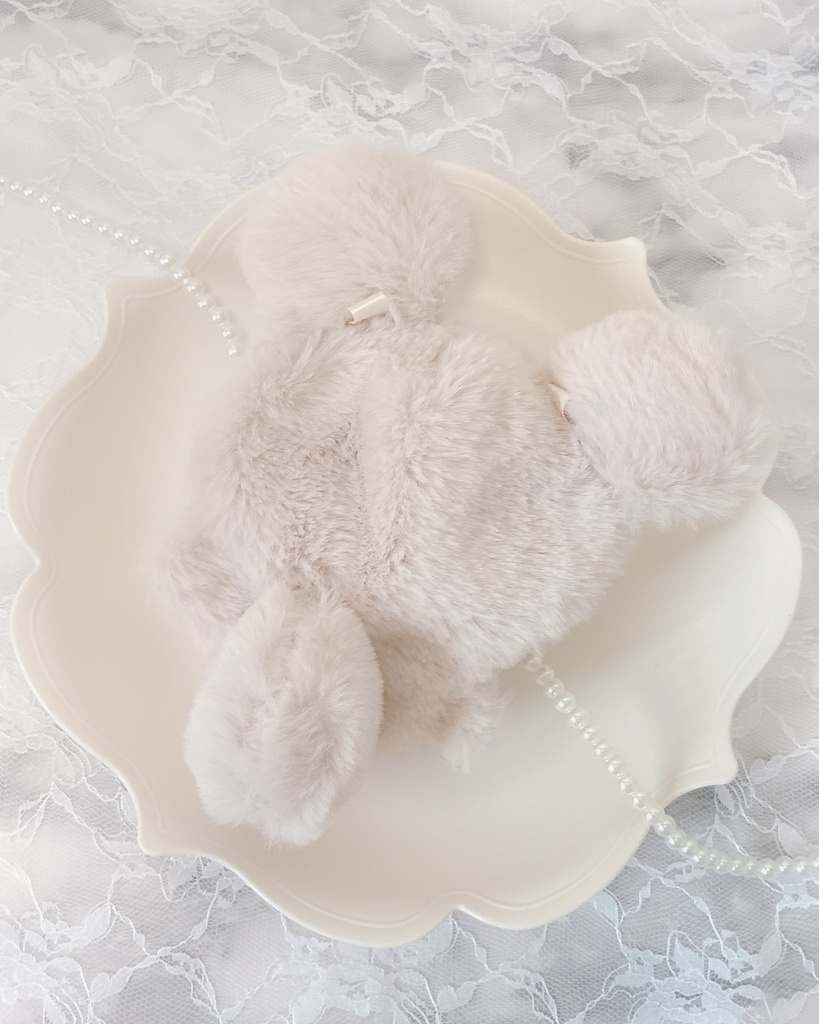 ぬい服 10cm 着ぐるみ くま ベージュ イエロー ホワイト