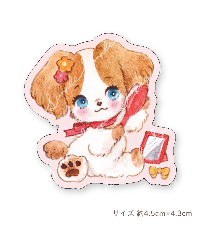 わんちゃんステッカー