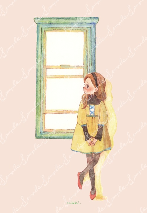 四角いまどべ ポストカード