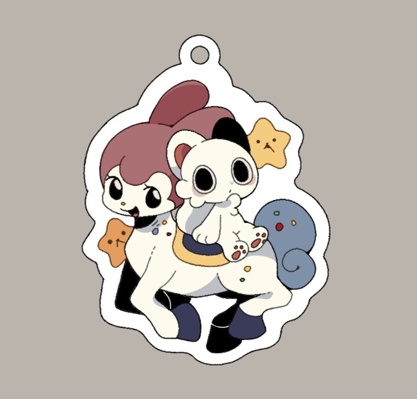 まいごみち限定デザインアクキー