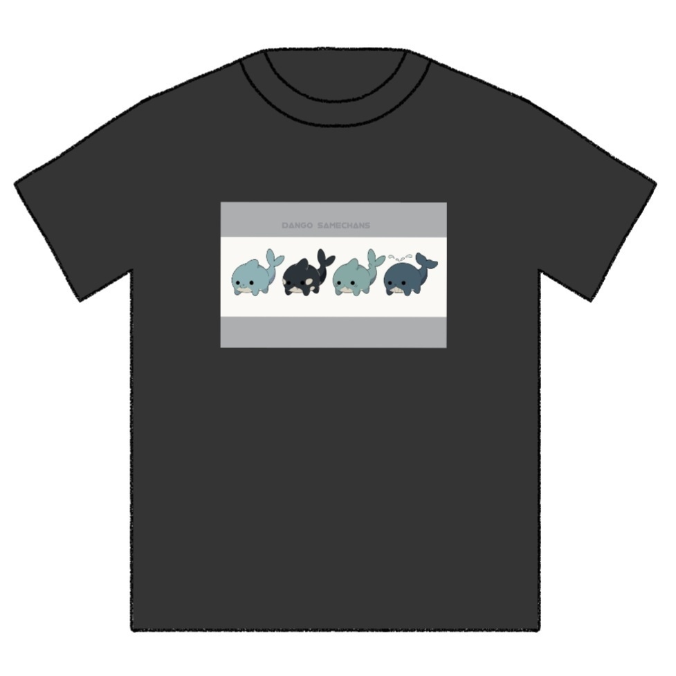 だんごサメちゃんTシャツ