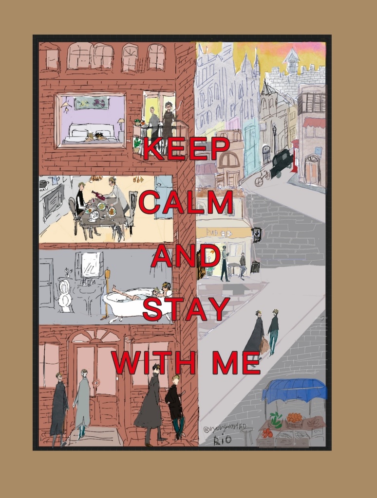 KEEP CALM  AND STAY WITH ME