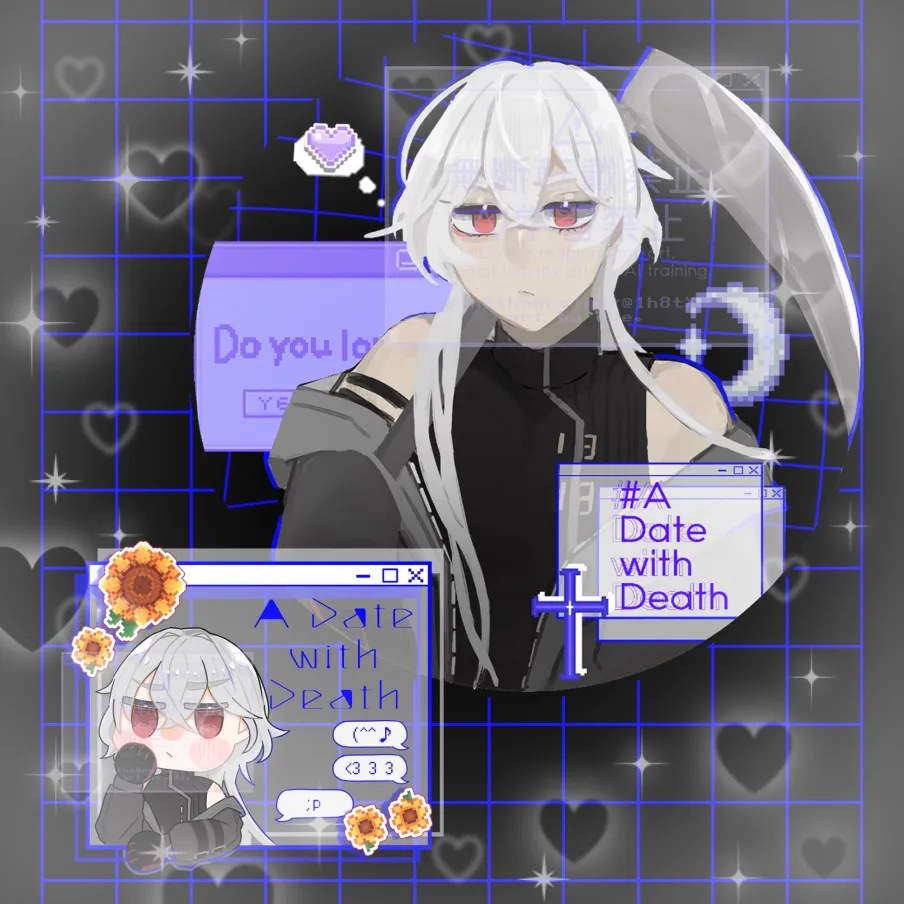 【ADwD】めろめろ♡ホログラム缶バッチセット