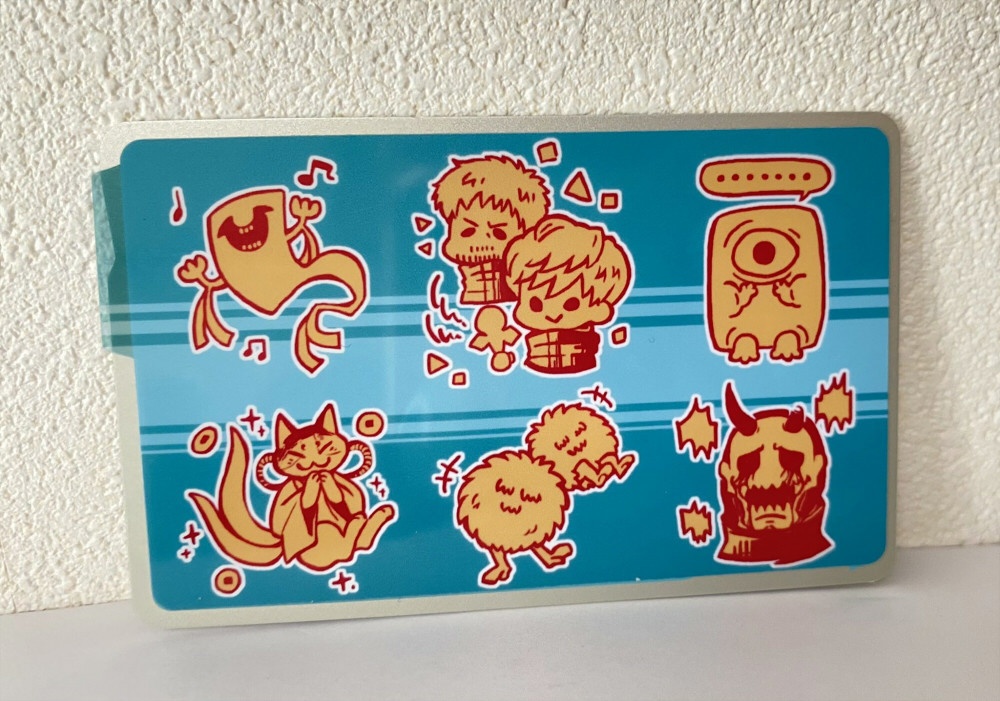 【GW:T】K暁と愉快な妖怪達ICカードステッカー