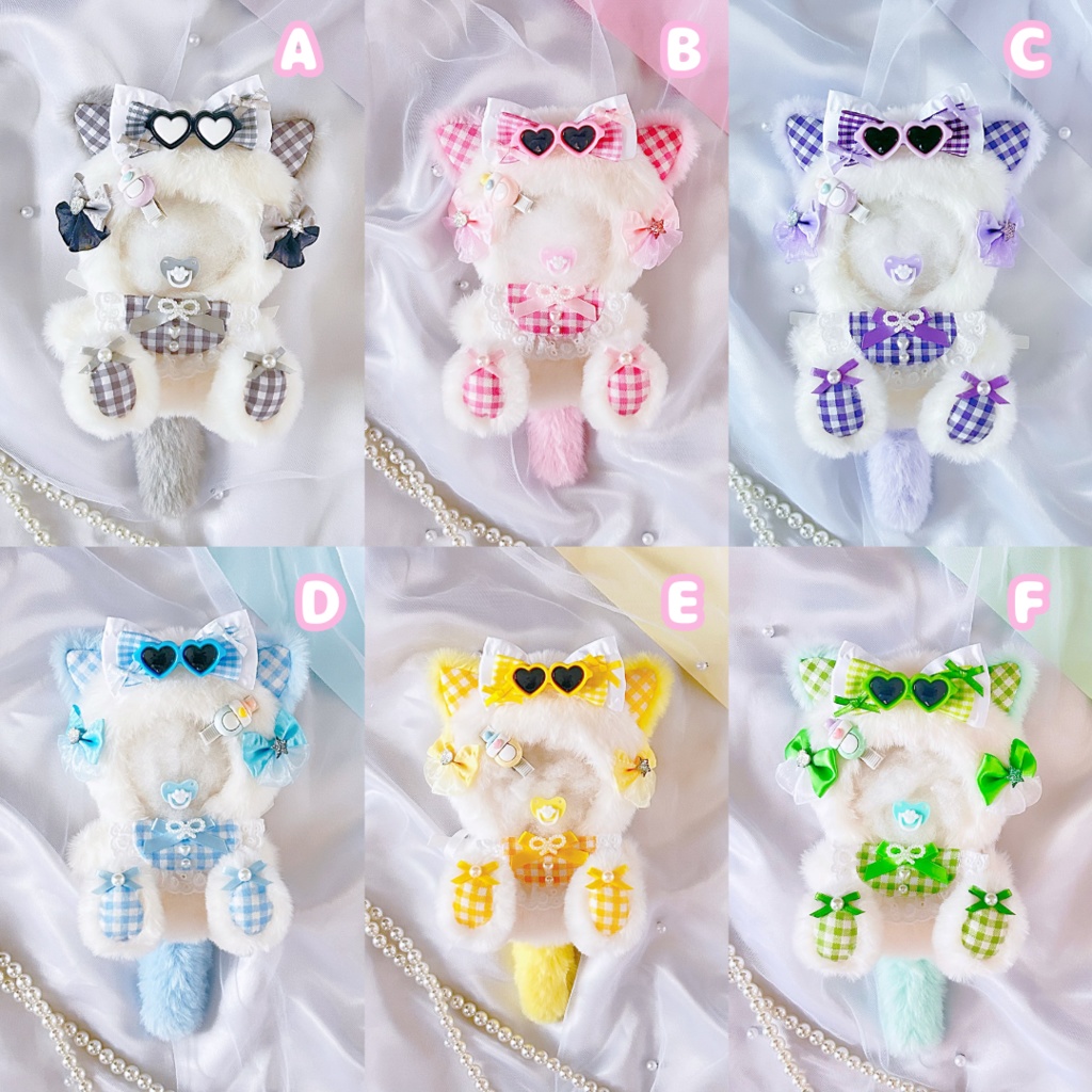 【夏だぜ☆BABY🕶️】ぬい服 ぬい服着ぐるみ ちびぐるみ おしゃぶり×哺乳瓶ピン付き🍼