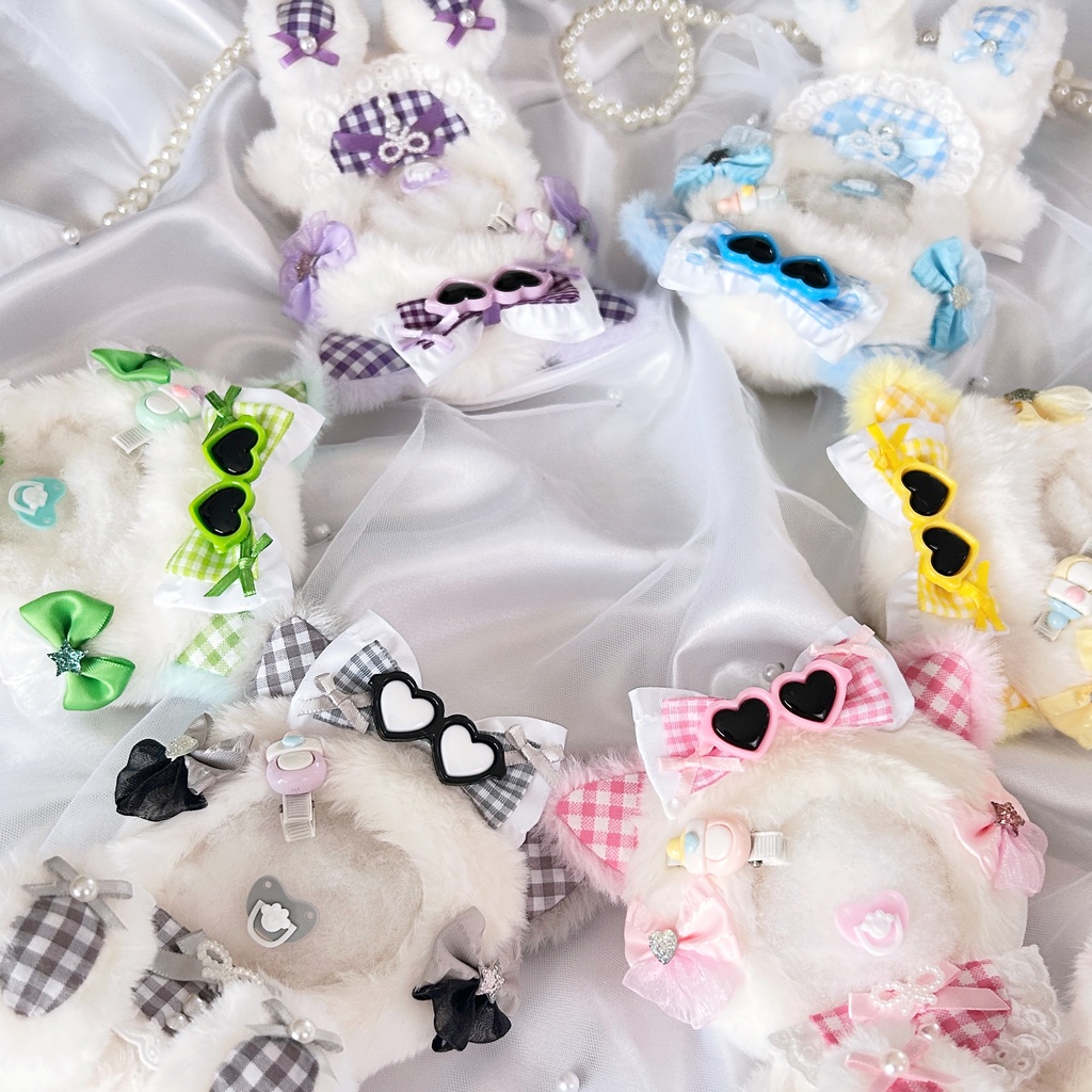 【夏だぜ☆BABY🕶️】ぬい服 ぬい服着ぐるみ ちびぐるみ おしゃぶり×哺乳瓶ピン付き🍼