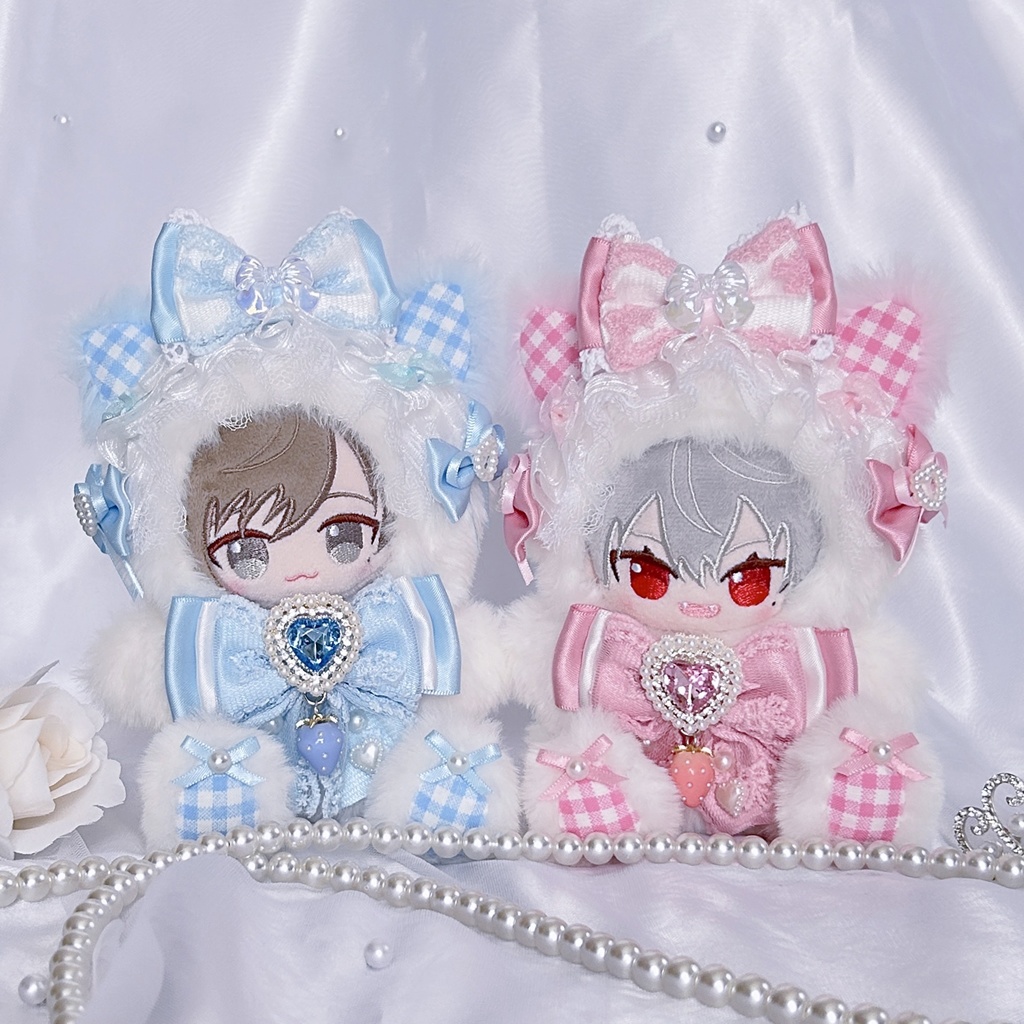 【strawberry♡ツインズ】ぬい服 ぬい服着ぐるみ 12cm