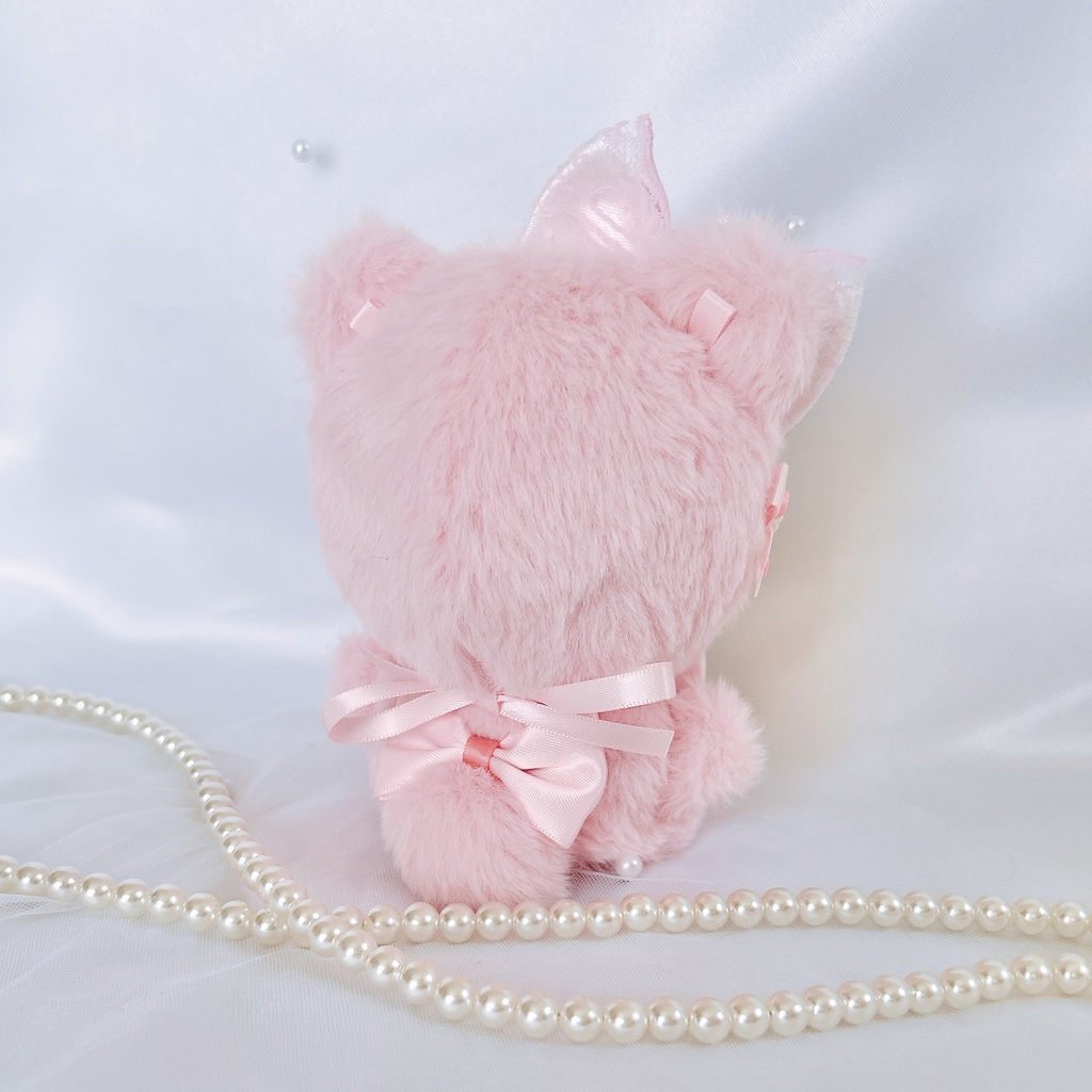 【タータンチェックテディ🧸】ぬい服 着ぐるみ ちびぐるみ 11cm