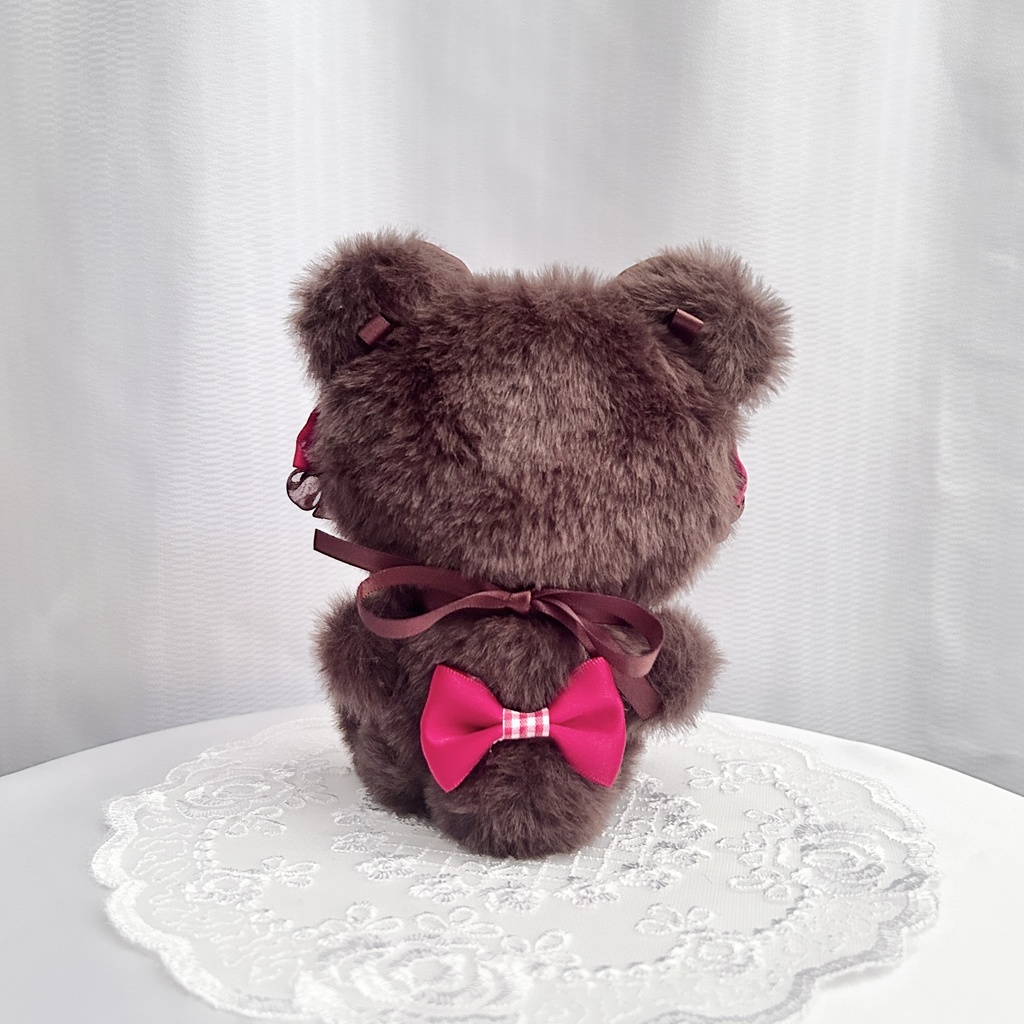 【Valentine Chocolat Teddy🧸🍫】ぬい服 着ぐるみ 16cm 11cm 10cm おすわり
