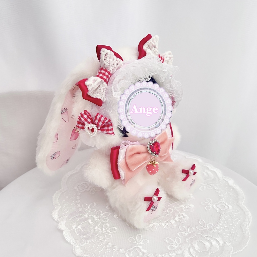 ãStrawberry Lop-Ear Bunny Taleðãã¬ãæãçããã¿ 16cmã12cmã11cmããããããå販ãã